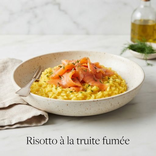 Smoked Trout Risotto