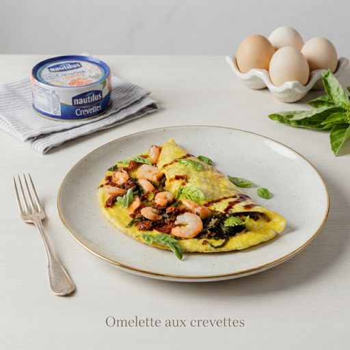 Shrimp Omelet