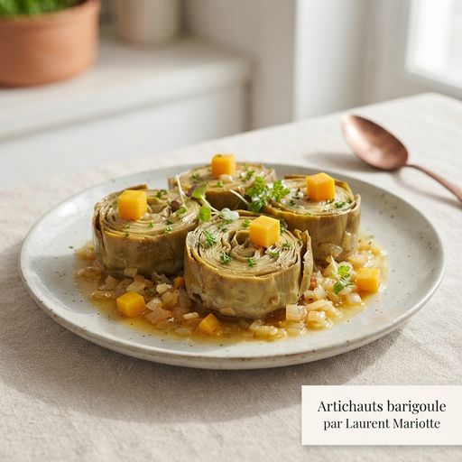 Artichokes Barigoule by Laurent Mariotte