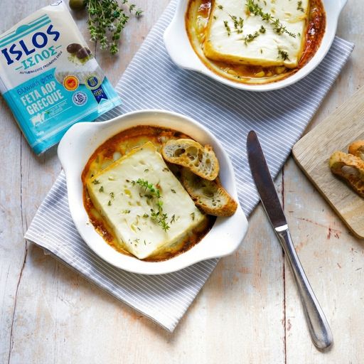 Honey and Thyme Roasted Feta
