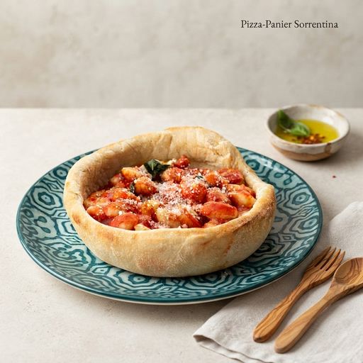 Pizza bowl with Gnocchi alla Sorrentina