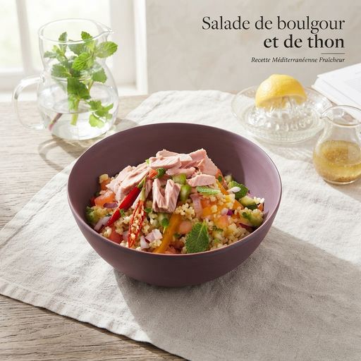 Bulgur and tuna salad