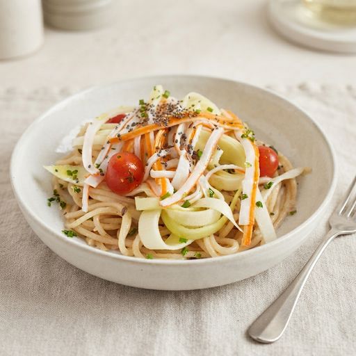 Spaghetti au surimi