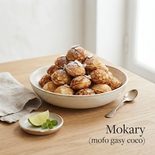 Mokary (coconut mofo gasy)