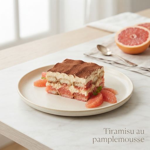 Grapefruit Tiramisu