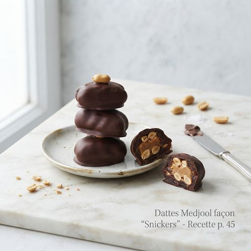 "Snickers" style Medjool dates
