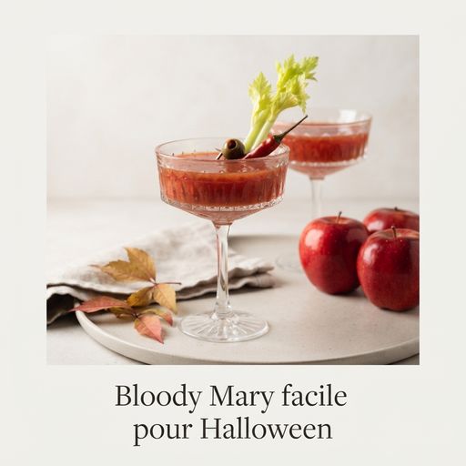 Easy Bloody Mary for Halloween